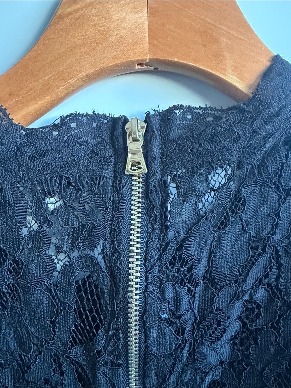 Anne Klein Elegant Black Lace Women's Top - Picture 9 of 12